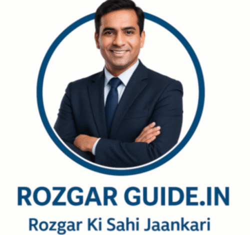 A confident man represents Rozgarguide.in, Rozgar ki sahi jaankari