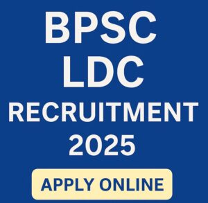 BPSC LDC Recruitment 2025. Image