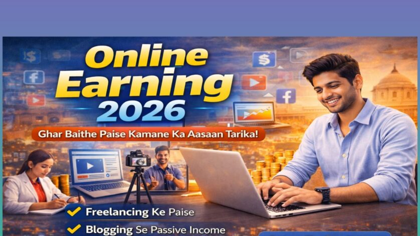 Online Earning-2026 घर बैठे पैसे कैसे कमाए ऑनलाइन से Image