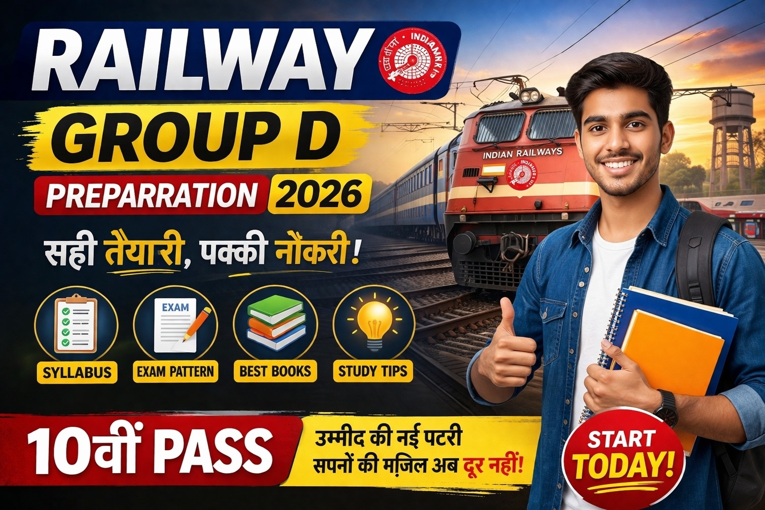यह Railway Group D Preparation 2026 की इमेज है |
