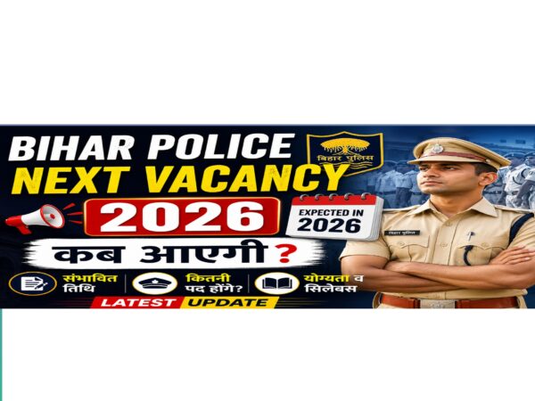 बिहार पुलिस भर्ती 2026 कब आएगी लेटेस्ट अपडेट पुलिस वैकेंसी इमेज